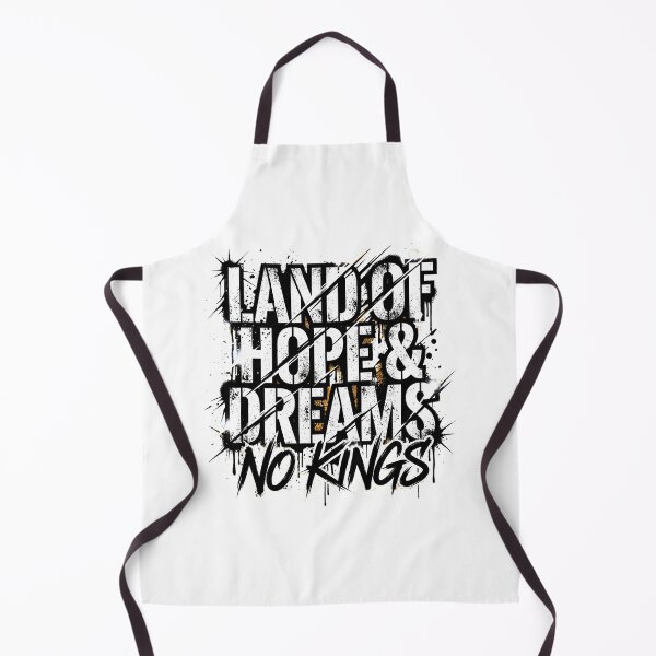Item preview, Land of Hope and Dreams No Kings Urban Graffiti Typography designed and sold by FouChan.