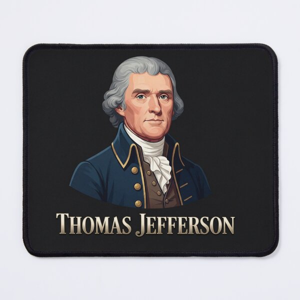 Item preview, Thomas Jefferson Founding Father Portrait Illustration designed and sold by Owcomm.