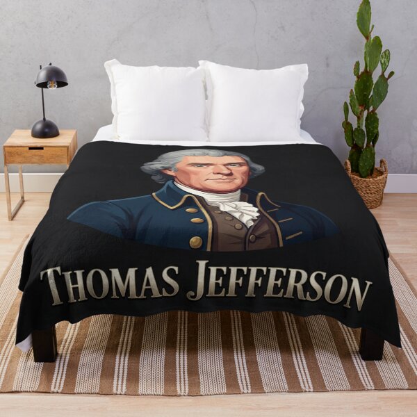 Item preview, Thomas Jefferson Founding Father Portrait Illustration designed and sold by Owcomm.