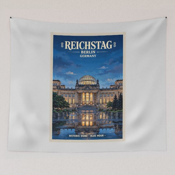 Item preview, Germany — Berlin Reichstag — Glass Above History designed and sold by DibujandoPorfa.