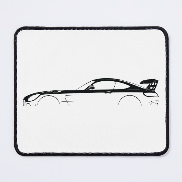 Item preview, GT Black Series (C190) (Black) designed and sold by Car Silhouettes.