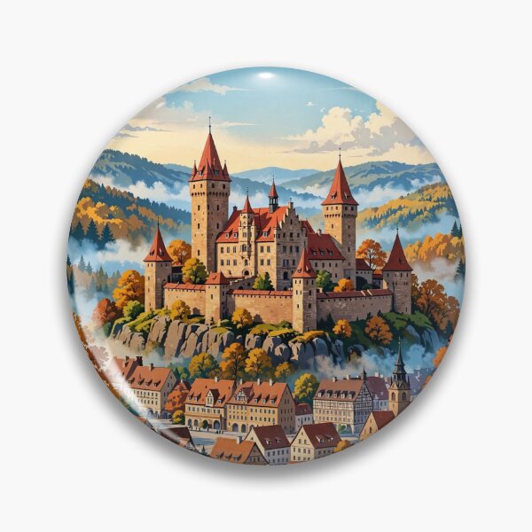 Item preview, Germany — Nuremberg Castle — Fortress of the Ages designed and sold by DibujandoPorfa.