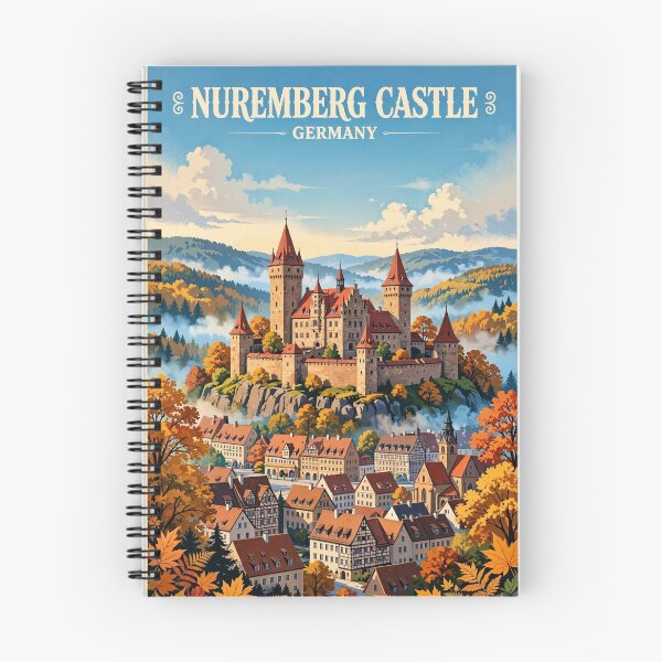 Item preview, Germany — Nuremberg Castle — Fortress of the Ages designed and sold by DibujandoPorfa.