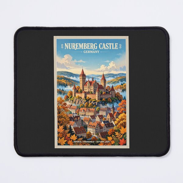 Item preview, Germany — Nuremberg Castle — Fortress of the Ages designed and sold by DibujandoPorfa.