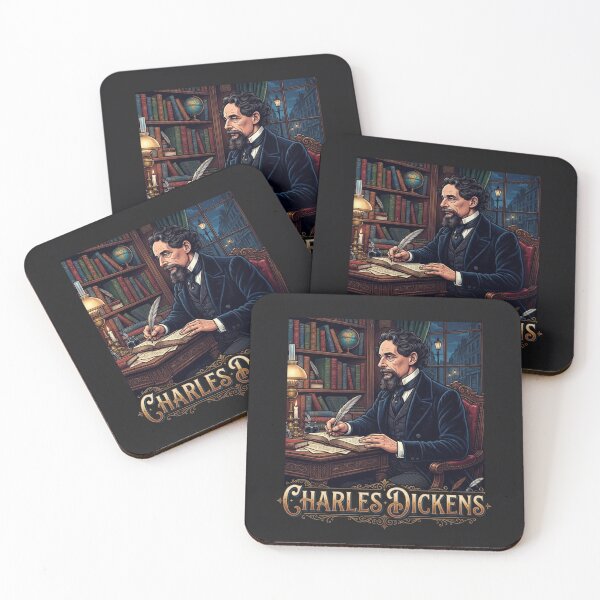 Item preview, Charles Dickens In His Vintage Library Study designed and sold by Owcomm.
