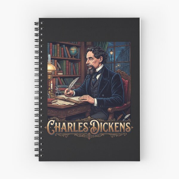 Item preview, Charles Dickens In His Vintage Library Study designed and sold by Owcomm.