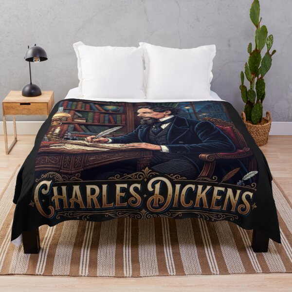 Item preview, Charles Dickens In His Vintage Library Study designed and sold by Owcomm.