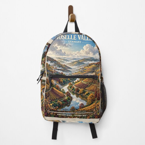 Item preview, Germany — Moselle Valley — Vineyards in the Clouds designed and sold by DibujandoPorfa.