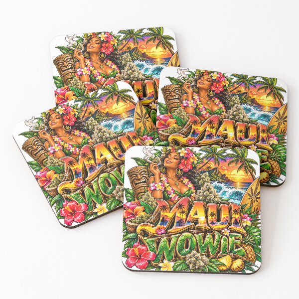 Item preview, Maui Wowie Tropical Hawaiian Cannabis Artwork designed and sold by 91bravo1029.