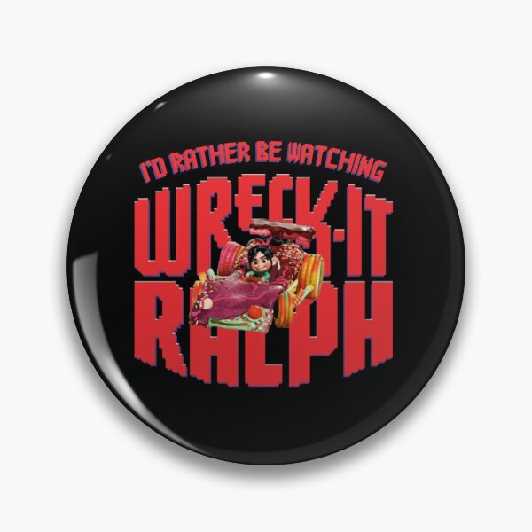Item preview, I'd Rather Be Watching Wreck It Ralph Classic  designed and sold by Kelly-Jos.