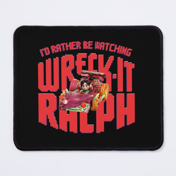 Item preview, I'd Rather Be Watching Wreck It Ralph Classic  designed and sold by Kelly-Jos.