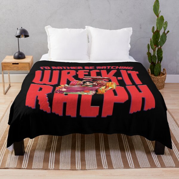 Item preview, I'd Rather Be Watching Wreck It Ralph Classic designed and sold by Kelly-Jos.