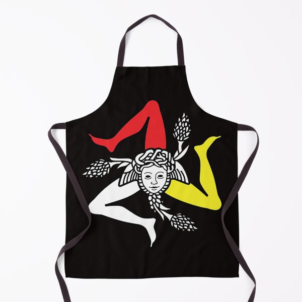 Item preview, Bandera siciliana Trinacria designed and sold by Freshinkshop.