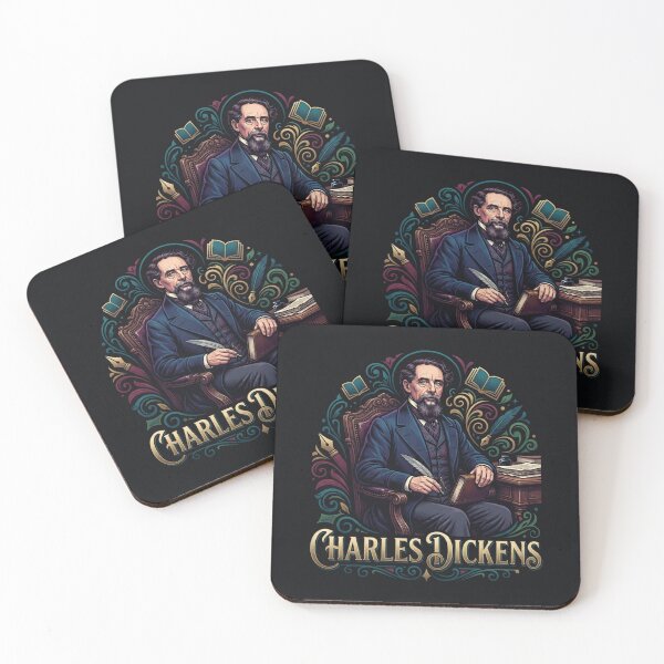 Item preview, Charles Dickens Classic English Literature Portrait designed and sold by Owcomm.