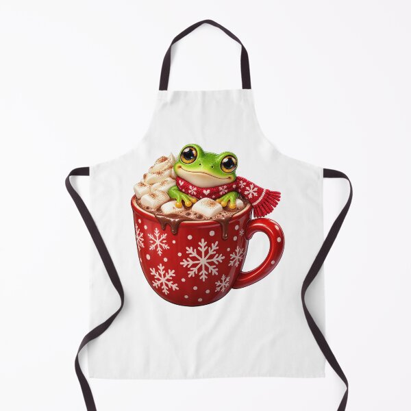 Item preview,     Cute Christmas Frog in Hot Chocolate Mug Cozy Holiday Design designed and sold by StyleLap.
