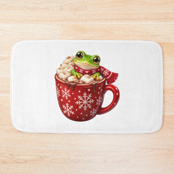 Item preview,     Cute Christmas Frog in Hot Chocolate Mug Cozy Holiday Design designed and sold by StyleLap.