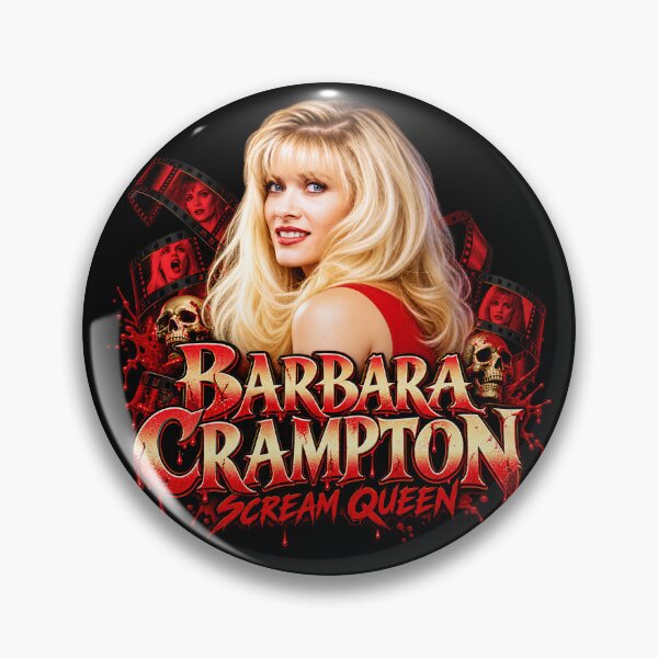 Item preview, Barbara Crampton Scream Queen Emblem designed and sold by Moviebuff91.