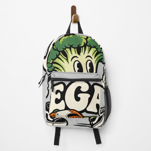 Item preview, Vegan Power Broccoli Mascot Retro designed and sold by Kikostas.