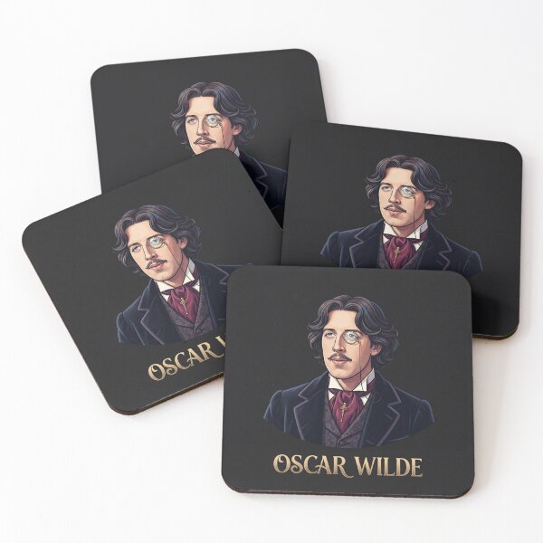 Item preview, Vintage Oscar Wilde Portrait Literary Illustration designed and sold by Owcomm.