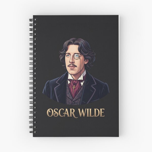 Item preview, Vintage Oscar Wilde Portrait Literary Illustration designed and sold by Owcomm.