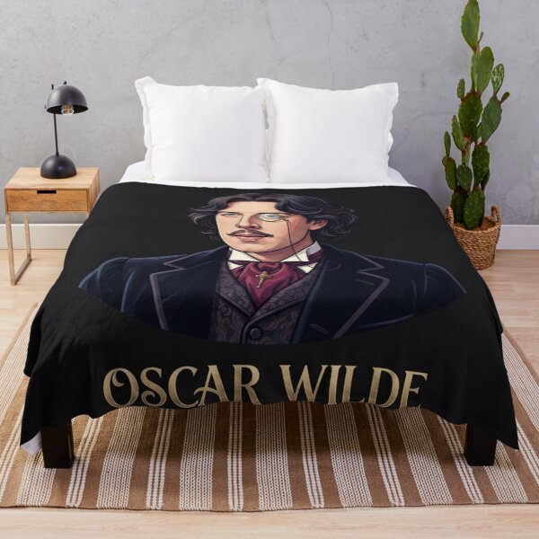 Item preview, Vintage Oscar Wilde Portrait Literary Illustration designed and sold by Owcomm.
