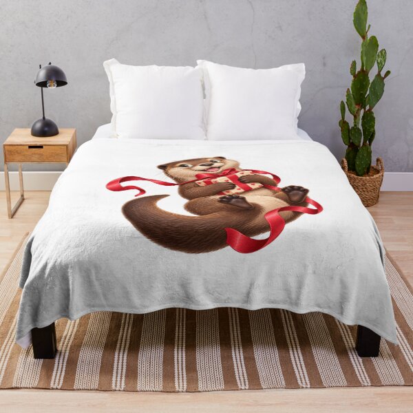 Item preview, Funny Otter Christmas Gift Thief Cute Holiday Design designed and sold by StyleLap.