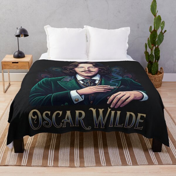Item preview, Oscar Wilde Portrait Elegant Vintage Aesthetic Illustration designed and sold by Owcomm.
