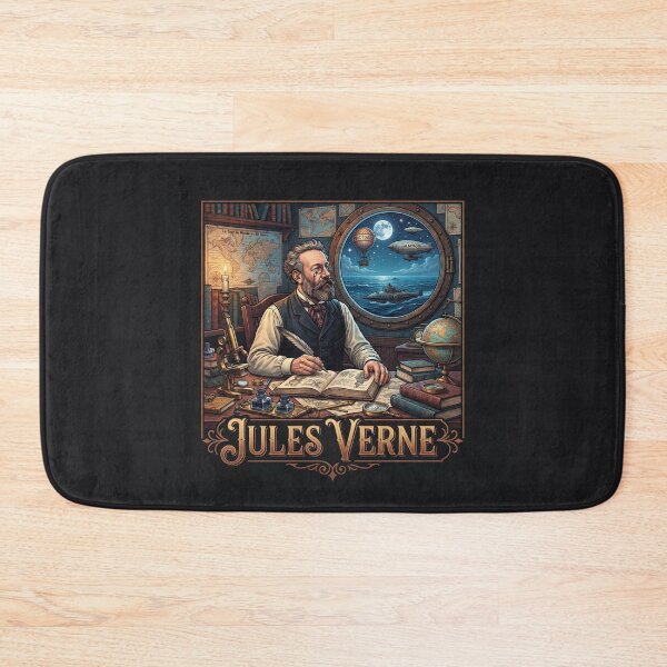 Item preview, Jules Verne Steampunk Vintage Adventure Illustration designed and sold by Owcomm.