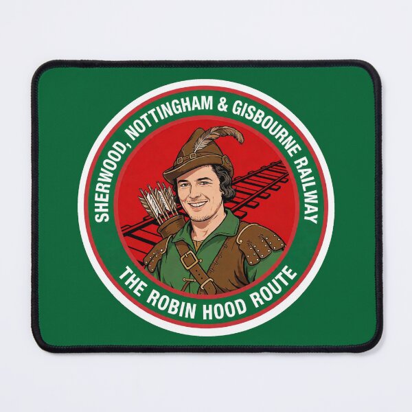 Item preview, Sherwood, Nottingham and Gisbourne Railway - 'The Robin Hood Route' designed and sold by Trains-and-Rail.