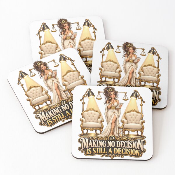 Item preview, Libra — Making No Decision Is Still a Decision designed and sold by HappyDetourS.