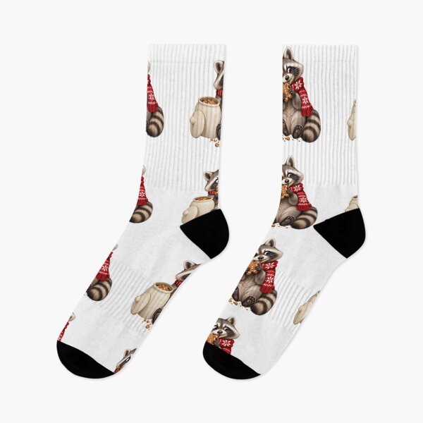 Item preview, Funny Christmas Raccoon Cookie Bandit Holiday Design designed and sold by StyleLap.
