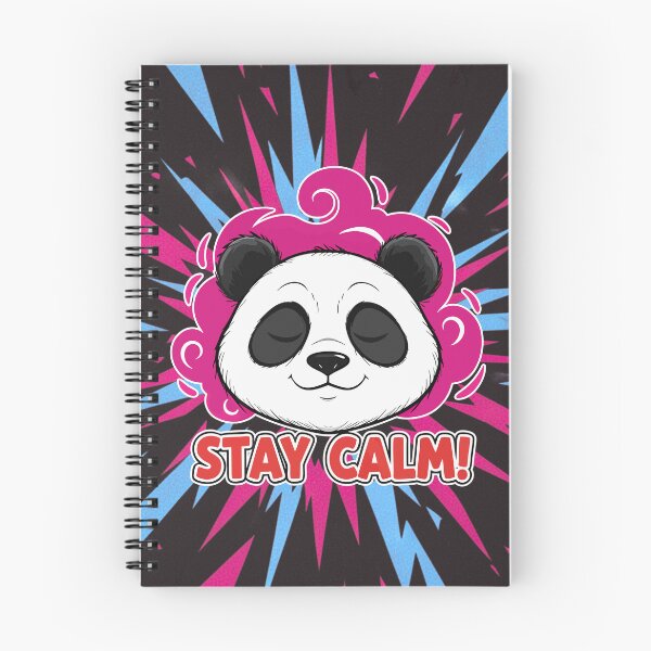 Item preview, Stay Calm Panda Kawaii Zen Cartoon designed and sold by Taridesign.