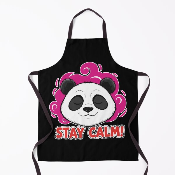 Item preview, Stay Calm Panda Kawaii Zen Cartoon designed and sold by Taridesign.