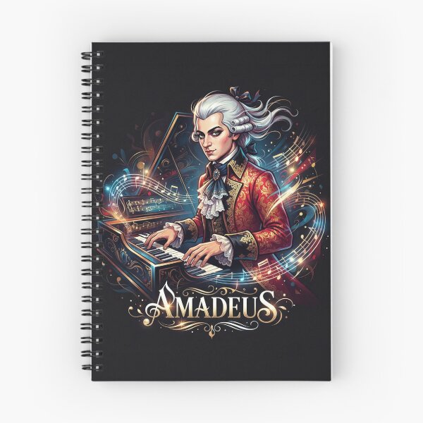 Item preview, Wolfgang Amadeus Mozart Classical Pianist Portrait    designed and sold by Owcomm.