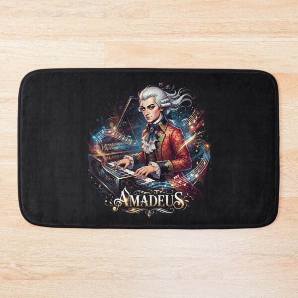 Item preview, Wolfgang Amadeus Mozart Classical Pianist Portrait    designed and sold by Owcomm.