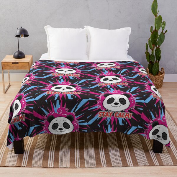 Item preview, Stay Calm Panda Kawaii Zen Cartoon designed and sold by Taridesign.