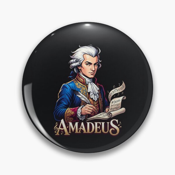 Item preview, Wolfgang Amadeus Mozart Classical Composer Portrait designed and sold by Owcomm.