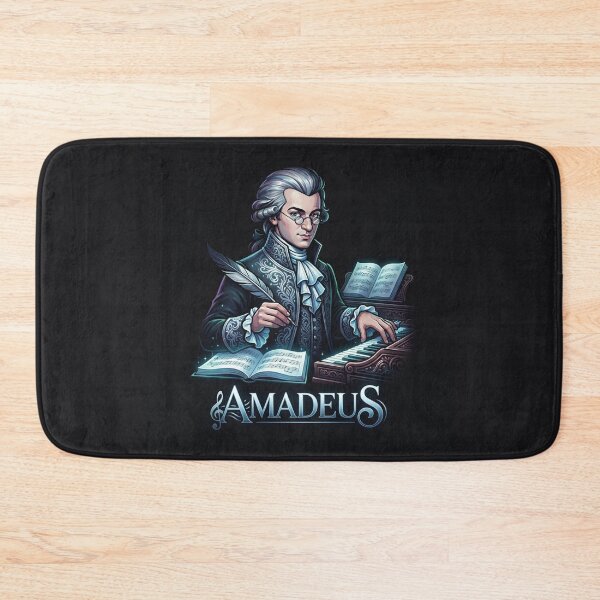Item preview, Wolfgang Amadeus Mozart Classical Composer Portrait Artwork designed and sold by Owcomm.
