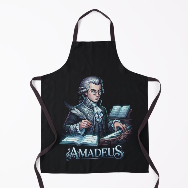 Item preview, Wolfgang Amadeus Mozart Classical Composer Portrait Artwork designed and sold by Owcomm.