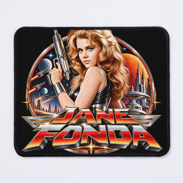 Item preview, Jane Fonda Barbarella Emblem designed and sold by Moviebuff91.