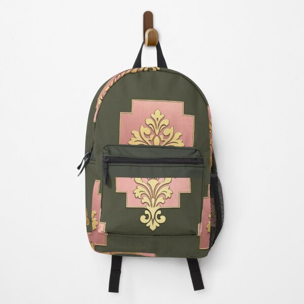 Item preview, Dusk Olive, Pink & Gold Damask designed and sold by DesignsByPrnces.