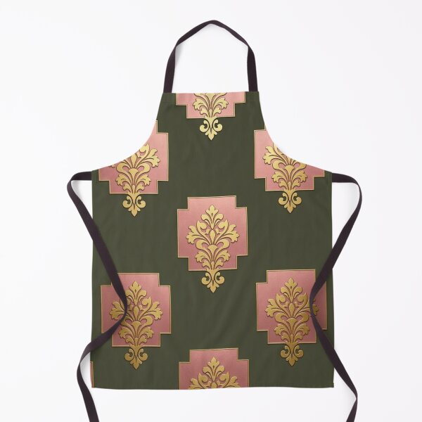 Item preview, Dusk Olive, Pink & Gold Damask designed and sold by DesignsByPrnces.