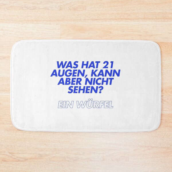 Item preview, Was hat 21 Augen, kann aber nicht sehen? designed and sold by Ifcitiesdesign.