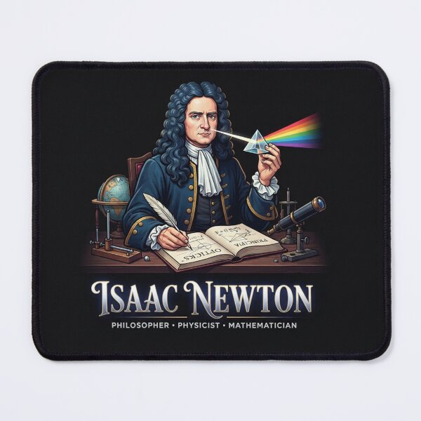 Item preview, Sir Isaac Newton Physicist and Mathematician designed and sold by Owcomm.
