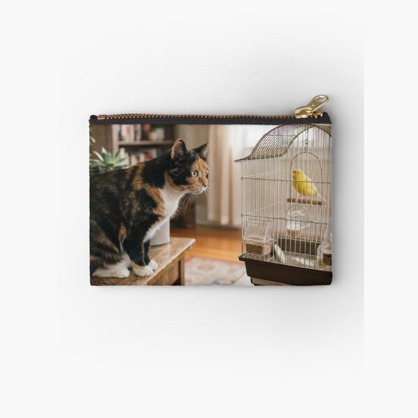 Item preview, Cat staring at bird designed and sold by Stevercortinas.
