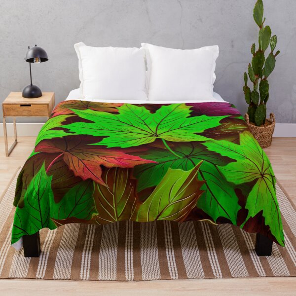Item preview, Autumn Leaves Vibrant and Colorful Art Design designed and sold by DEC02.