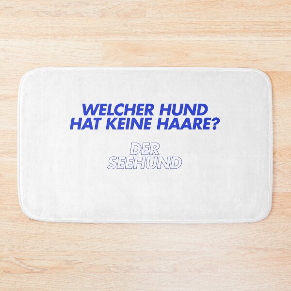 Item preview, Welcher Hund hat keine Haare? designed and sold by Ifcitiesdesign.