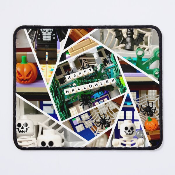 Item preview, Happy Halloween- spooky Lego photo collage designed and sold by Julia Marshall Felix.