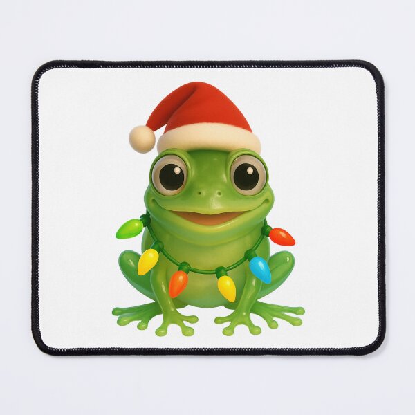 Item preview, Joyful Glass Frog Christmas designed and sold by Sillytoe.