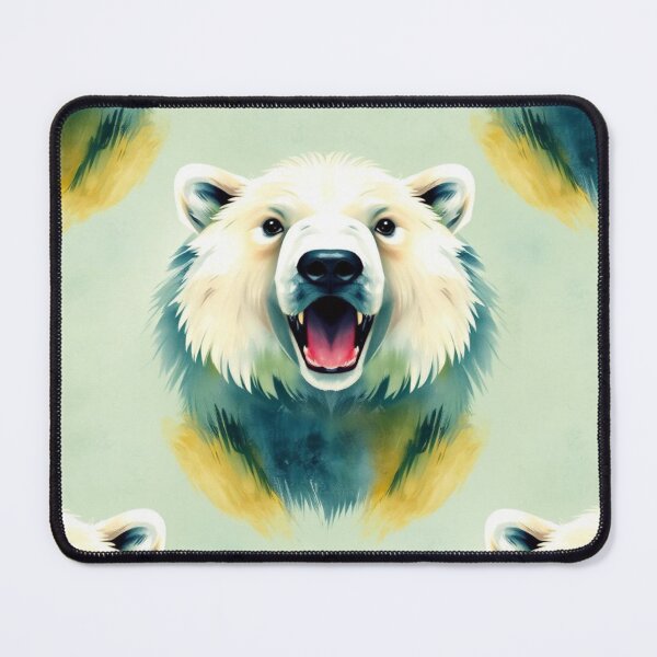 Item preview, Polar Bear Head Pattern designed and sold by pUNKnown.
